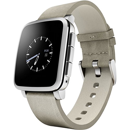 Pebble Time Steel Smartwatch