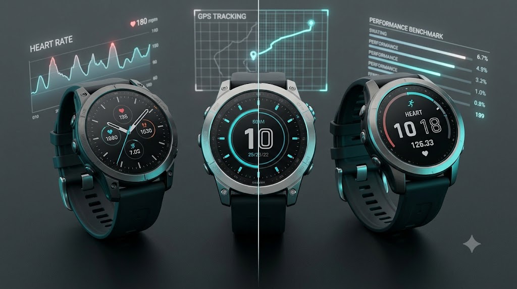 Split screen visualization showing multi-silo use cases including endurance trail running, geriatric medical telemetry tracking, and hardware component motherboard repair diagnostics.